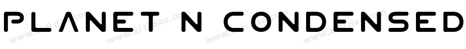 Planet N Condensed字体转换